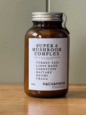 SUPER 6 ORGANIC MUSHROOM POWDER