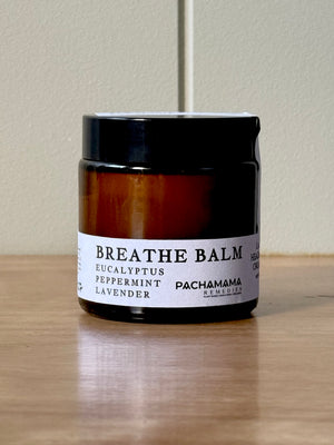 BREATHE BALM -  HEADACHE, SINUS + DEEP BREATHE  ORGANIC BALM