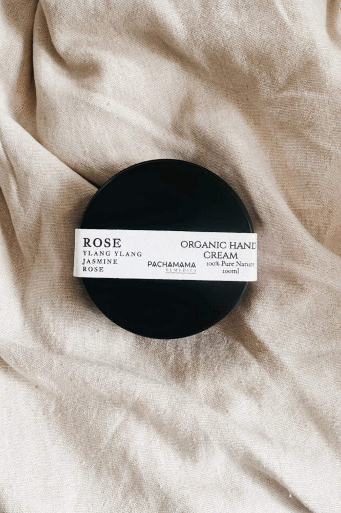 
                
                    Load image into Gallery viewer, Rose Organic Hand Cream
                
            