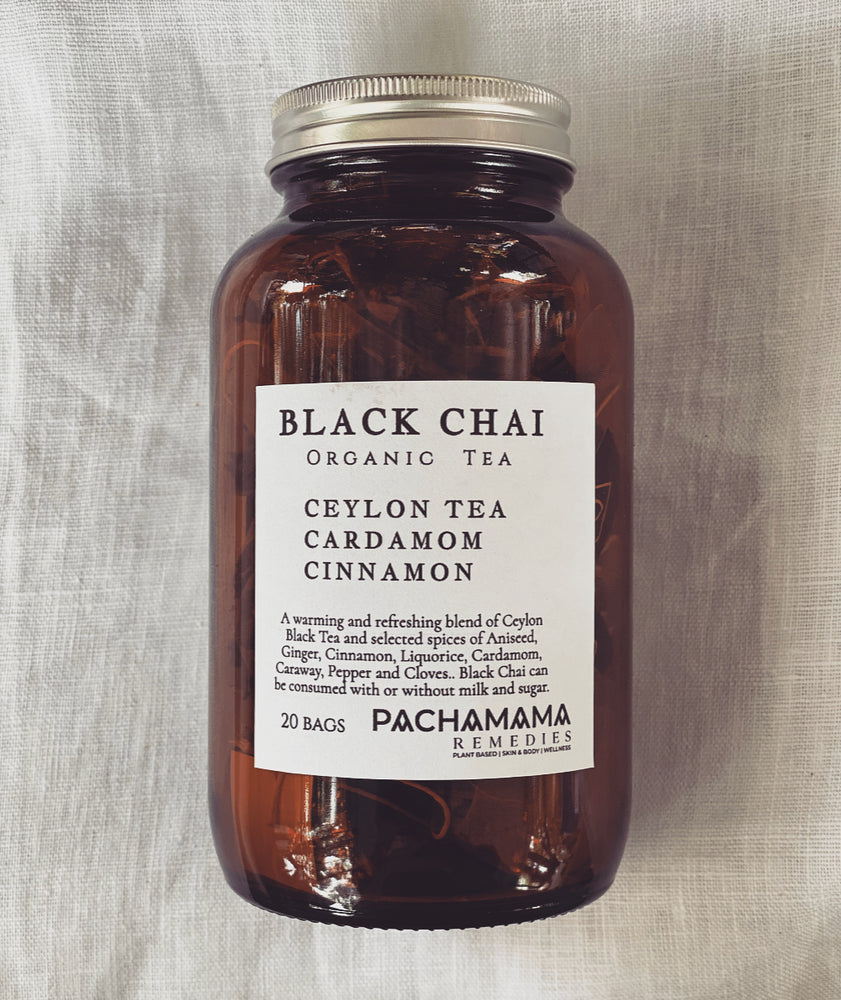 Black Chai Organic Tea -20 Biodegradable TeaBags